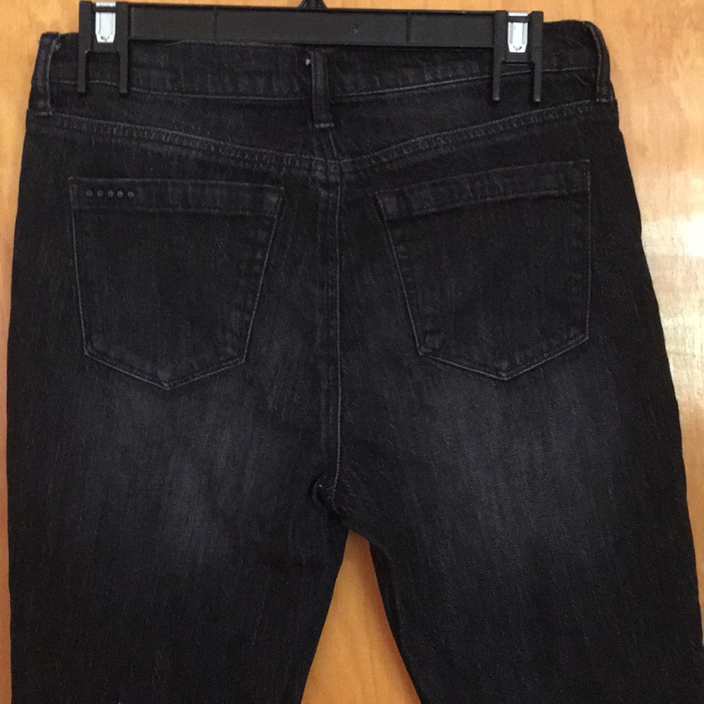 Blank nyc black distressed “the varick” jeans 28 - Picture 4 of 5